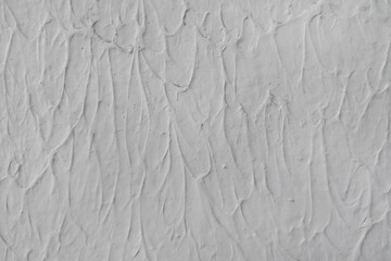 Obraz premium White concrete wall texture background. cement wall. plaster texture for designers. Rough empty relief stucco wall