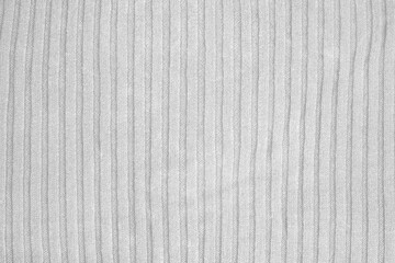 White natural texture of knitted wool textile material background. White cotton fabric woven canvas texture