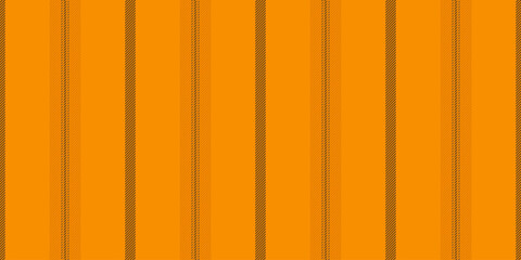 Shabby pattern fabric textile, silk stripe lines vector. Aztec vertical seamless background texture in orange and bright colors.