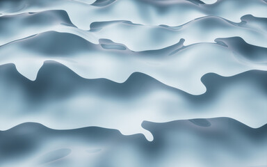 Abstract wave pattern background, 3d rendering.