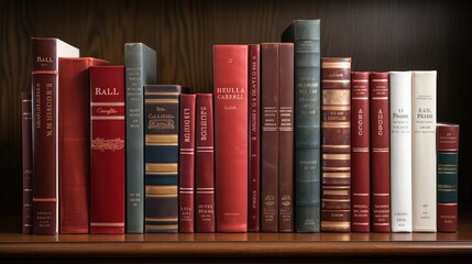 Naklejka premium policy rule book