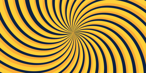 Pop art yellow comics book cartoon magazine cover. Cartoon funny retro pattern strip mock up, vector illustrasi.