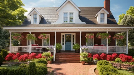 flowers house exterior
