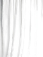 Obraz premium Sheer White Curtain with Soft Light