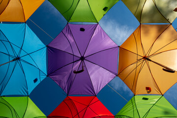 colorful umbrellas