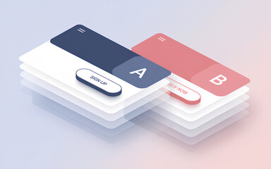 A/B testing in digital marketing when creating funnels and landing pages