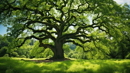 Fototapeta premium forest oregon white oak
