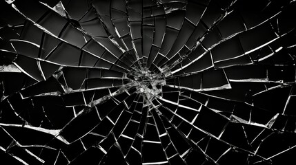 Obraz premium mystery black glass background