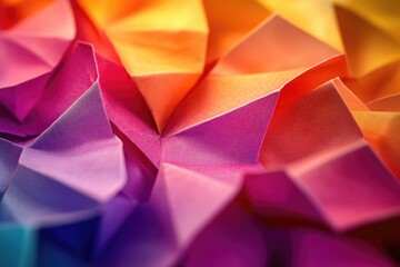 Origami Bunch Close-Up