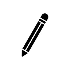 simple pencil icon, simple style solid design inspiration for any interface and purpose
