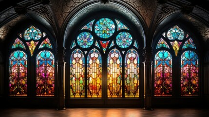 intricate pieces of glass