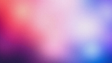 Fototapeta premium Grainy effect on gradient light leak background. 
