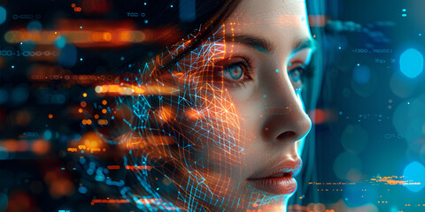 Digital Interface Featuring Neural Network Profile for Advanced Data Analysis

