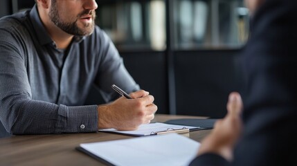 A one-on-one meeting where an employee receives feedback from their employer, emphasizing communication