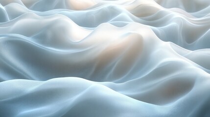 Obraz premium Abstract Flowing Fabric