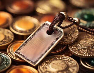 Price Tag Illustrating Value and Cost