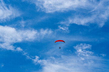 Glider Plane flying the sky
