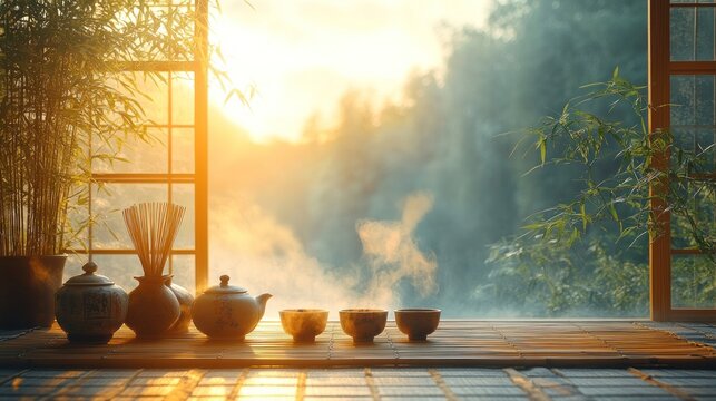 Tea Ceremony at Sunrise