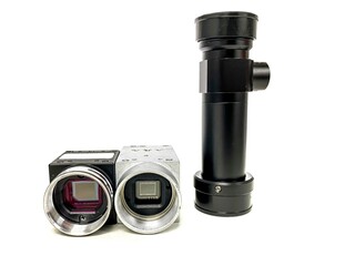 Pictures of equipment for setup LAB and experiment in ,camera digital ,laser alignment,isolate concept.