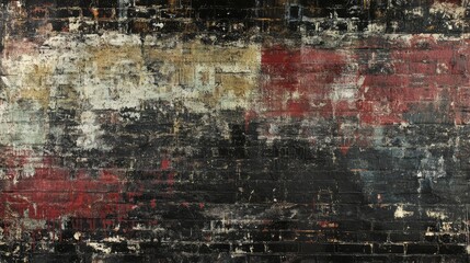 Obraz premium Abstract Grunge Wall Texture in Dark Tones