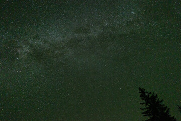 gwiazdy, noc, nocne niebo, niebo gwiazd, gwiazdy na niebie, gwiazdy nocą, konstelacje, droga mleczna, Austria nocą, góry nocą, gwiazdy w górach © Estera