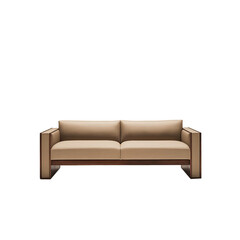 Fototapeta premium sofa furniture isolated on a transparent background