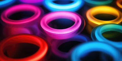 Colorful Ring Close-Up