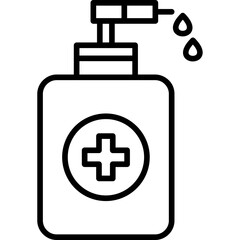 Hand Sanitizer Icon