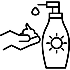 Sunscreen Icon