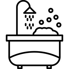 Bubble Bath Icon