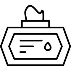 Baby Wipes Icon
