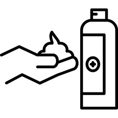 Hand Sanitizer Wipes Icon
