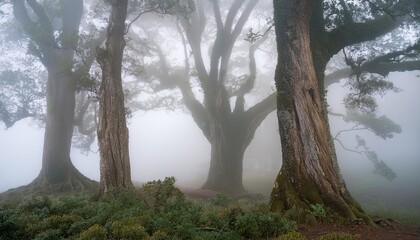 Obraz premium Enchanting Forest with Mystical Atmosphere