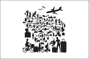 Transport Vector Silhouette Bundle – Cars, Trucks, Planes, Ships & More

Vehicle Silhouette Clipart Pack – Editable Transport Vector Icons

Black Transport Vector Set – Cars, Buses, Trains, Boats, and