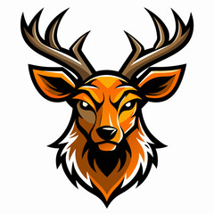 deer head vector illustration