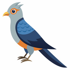 Obraz premium blue bird on a branch