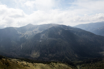 Fototapeta premium A walk in the Tatra Mountains.