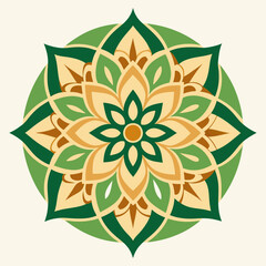 abstract background, Flower Mandala, Pattern Circle Creative Luxury Ornamental Mandala design 