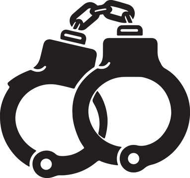 recommend clip art: Handcuffs Silhouette 