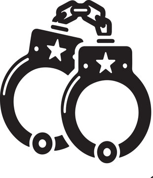 recommend clip art: Handcuffs Silhouette 