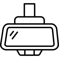 Rear Mirror Icon