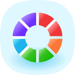 Fototapeta premium color wheel