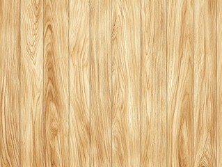 Naklejka premium Well lit photograph of a light oak wood texture background with natural grain and panel pattern