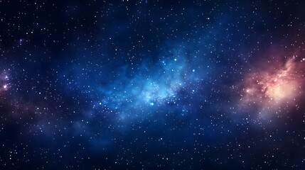 Colorful Nebula and Starfield in Deep Space Capturing Cosmic Beauty_3