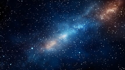 Colorful Nebula and Starfield in Deep Space Capturing Cosmic Beauty_4