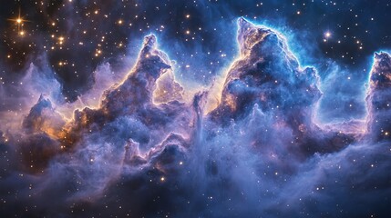 Cosmic Nebulae: A Celestial Dance