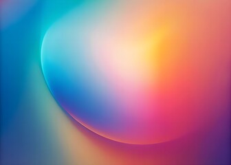 Abstract Color Gradient with a Soft Blur Effect for Backgrounds