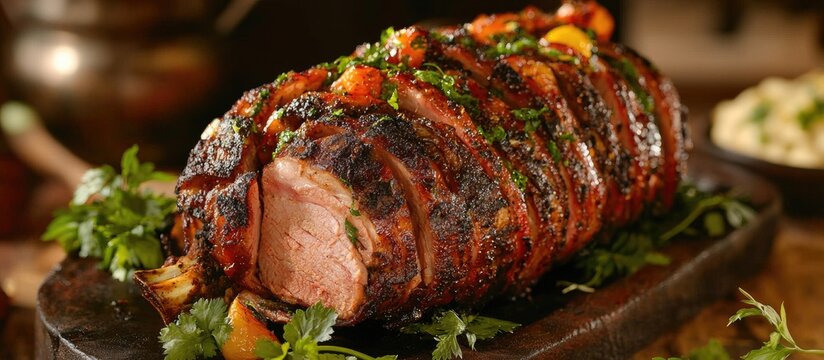 Roasted Pernil Puerto Rican Roast Pork