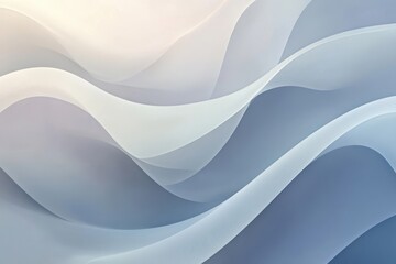 Contemporary smooth flowing wave patterns for graphic design in different tones of gray, suitable as wallpapers, textures, or greeting cards