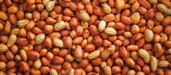 Peanuts Arachis Hypogaea Food Useful As A Background